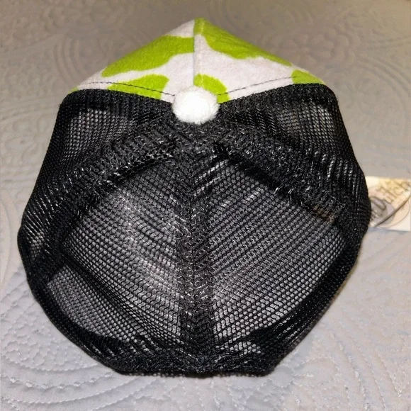 Von Dutch Neon Green and Black Cap - Picture 4 of 4